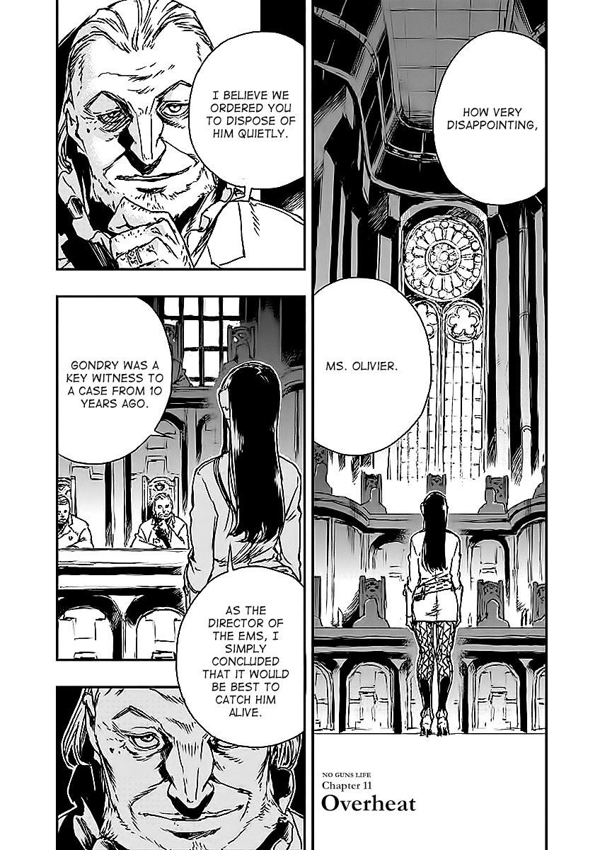 No Guns Life Chapter 11 page 1 - Chapter 11: Overheat