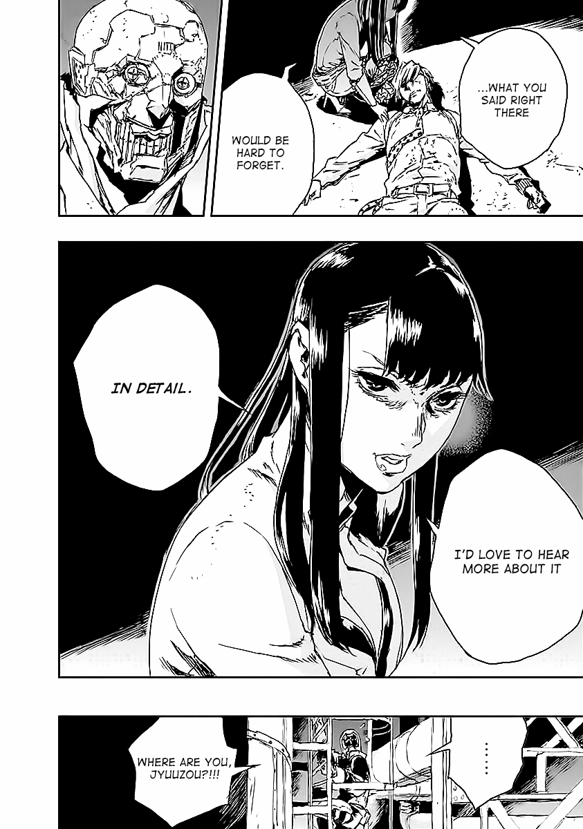 No Guns Life Chapter 13 page 34 - Chapter 13: Madness