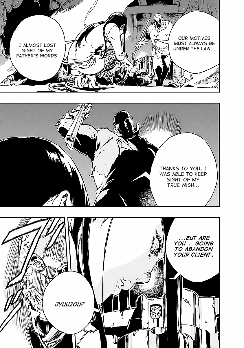 No Guns Life Chapter 14 page 21 - Chapter 14: Last Wishes
