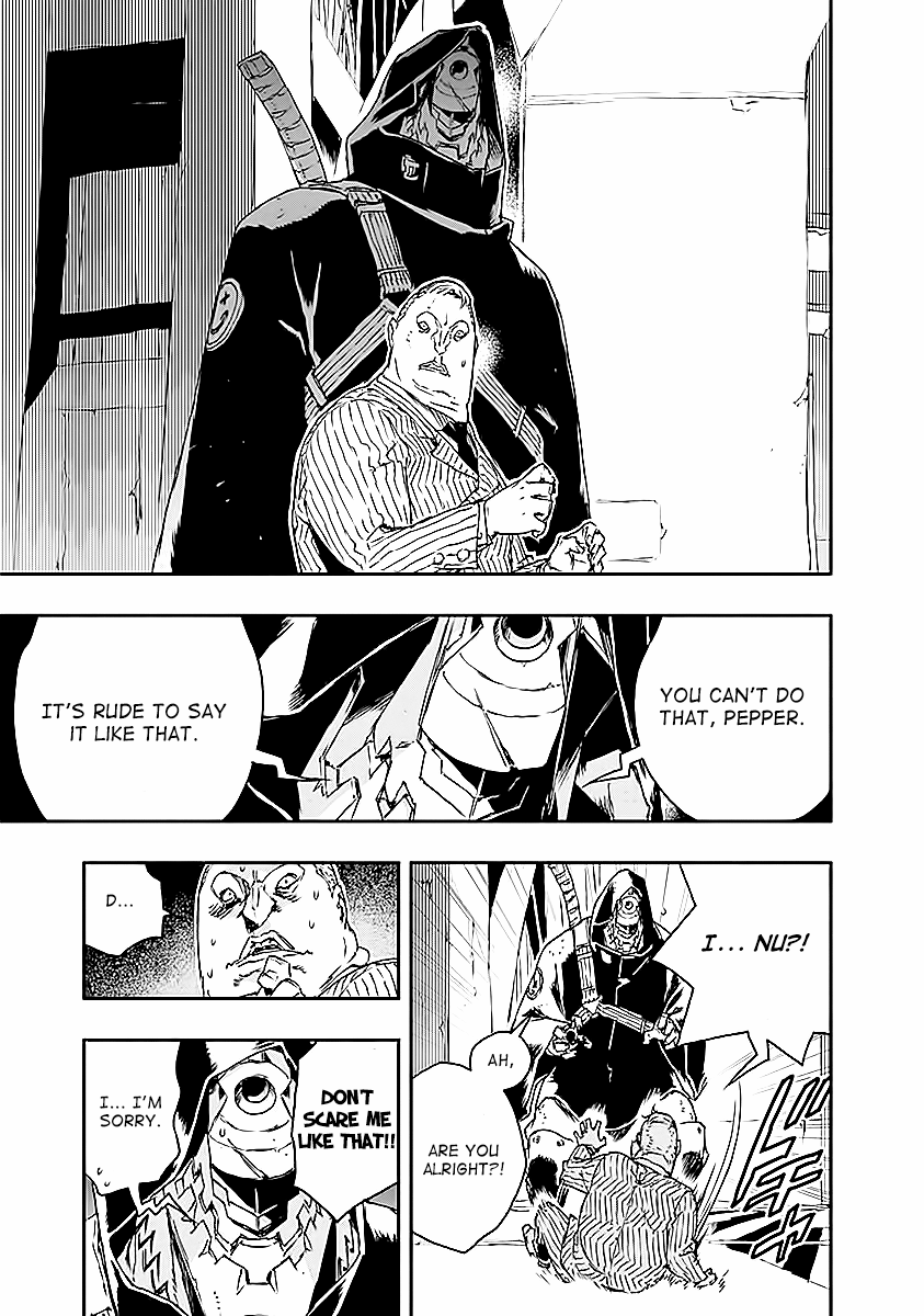No Guns Life Chapter 15 page 13 - Chapter 15: Root