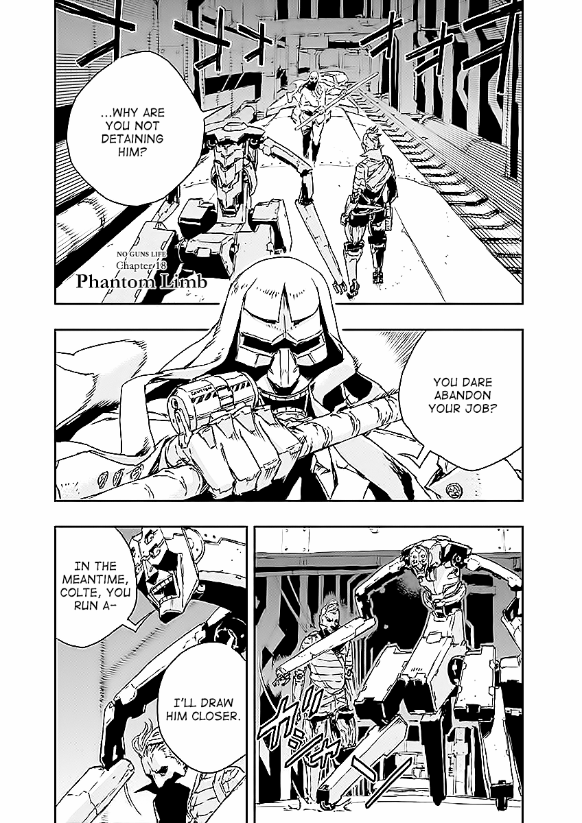 No Guns Life Chapter 18 page 1 - Chapter 18: Phantom Limb