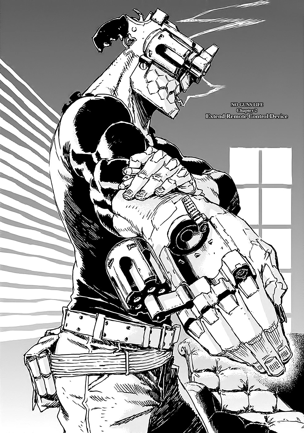 No Guns Life Chapter 2 page 2 - Chapter 2: Extend Remote Control Device