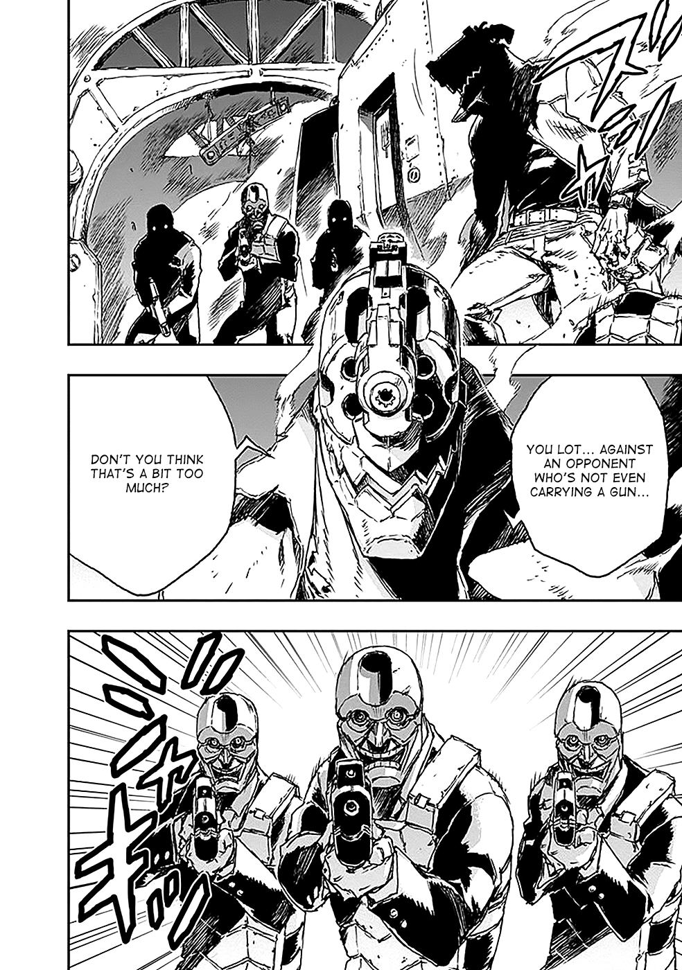 No Guns Life Chapter 2 page 24 - Chapter 2: Extend Remote Control Device