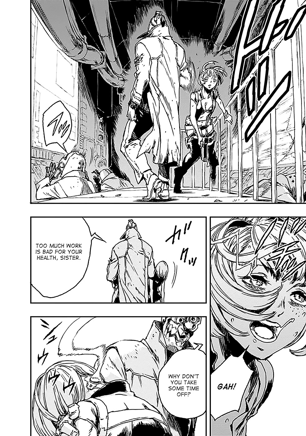 No Guns Life Chapter 2 page 34 - Chapter 2: Extend Remote Control Device