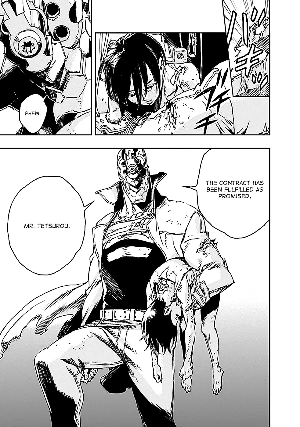 No Guns Life Chapter 2 page 35 - Chapter 2: Extend Remote Control Device