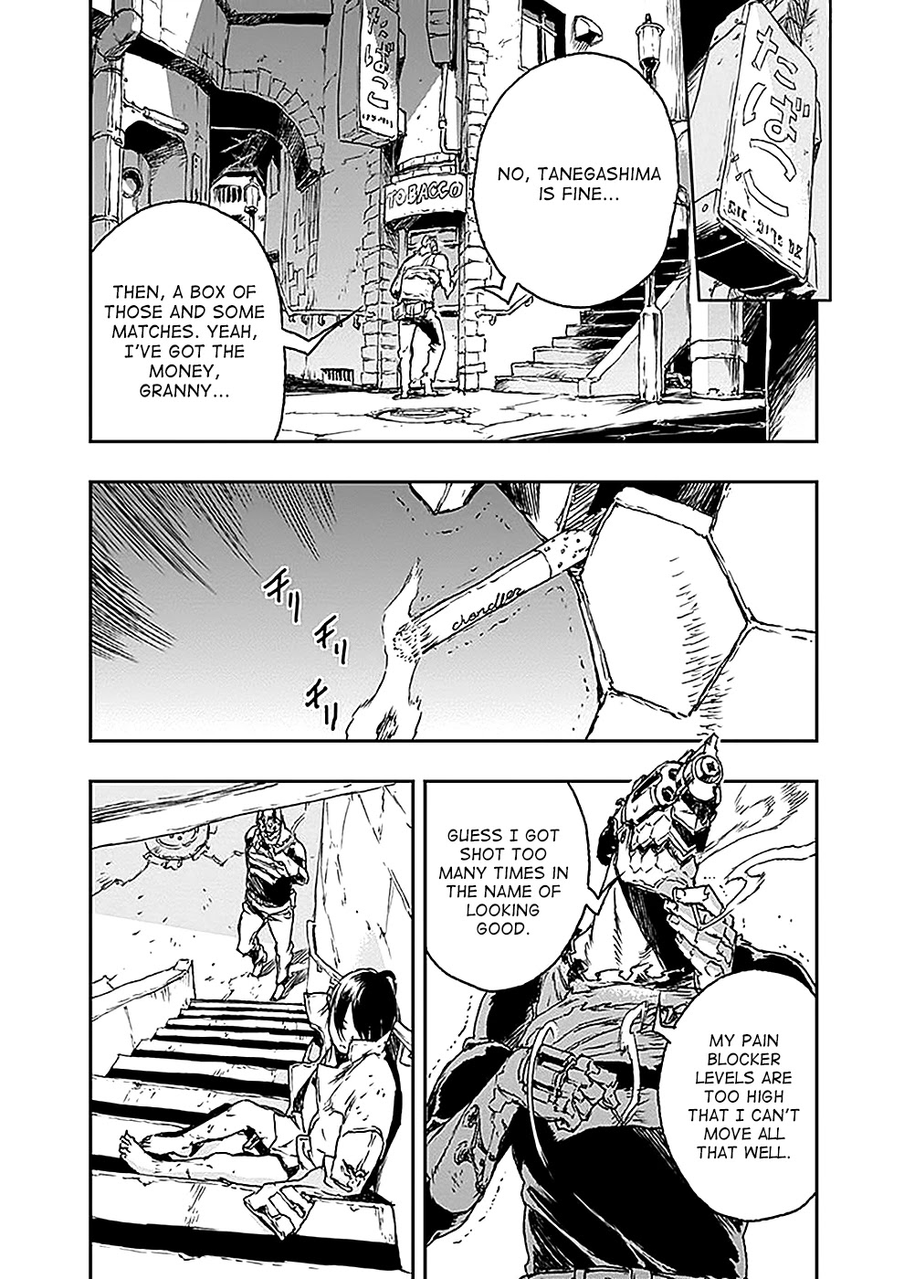 No Guns Life Chapter 2 page 36 - Chapter 2: Extend Remote Control Device