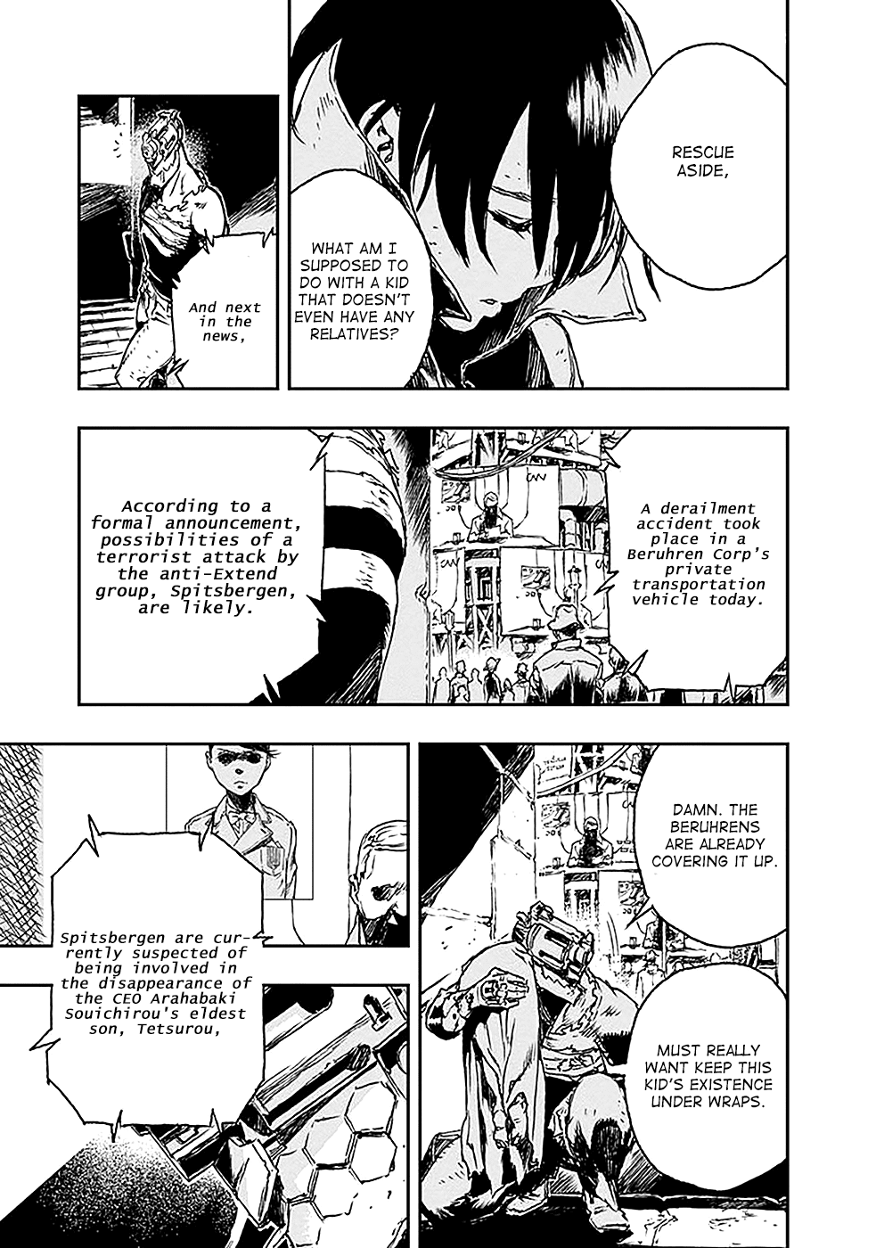 No Guns Life Chapter 2 page 37 - Chapter 2: Extend Remote Control Device