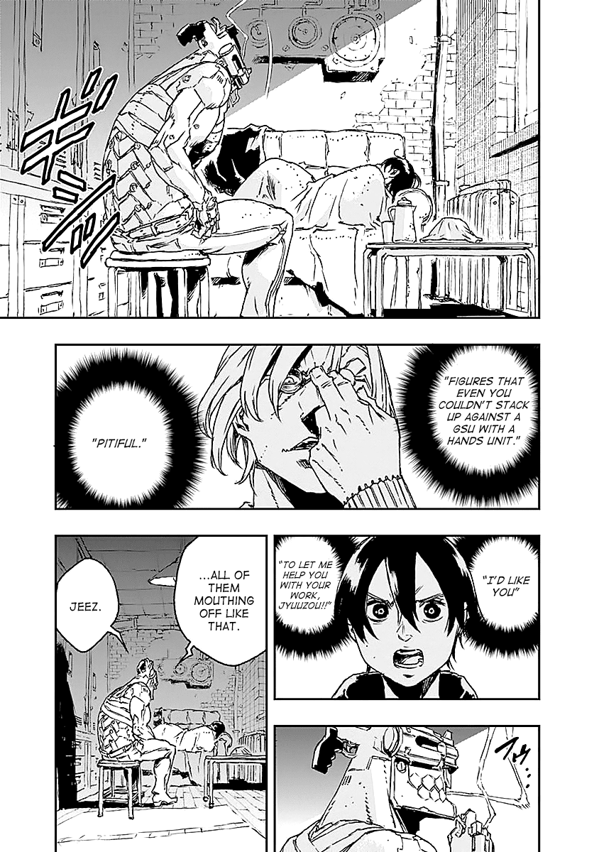 No Guns Life Chapter 20 page 11 - Chapter 20: Ghost