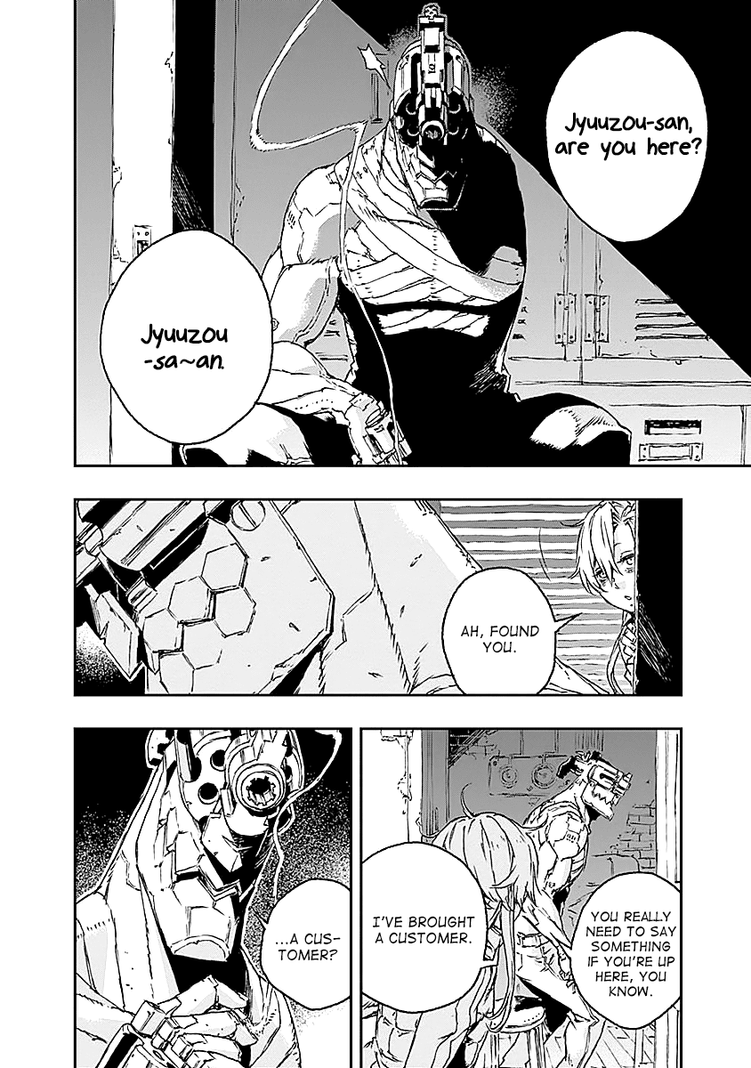 No Guns Life Chapter 20 page 14 - Chapter 20: Ghost