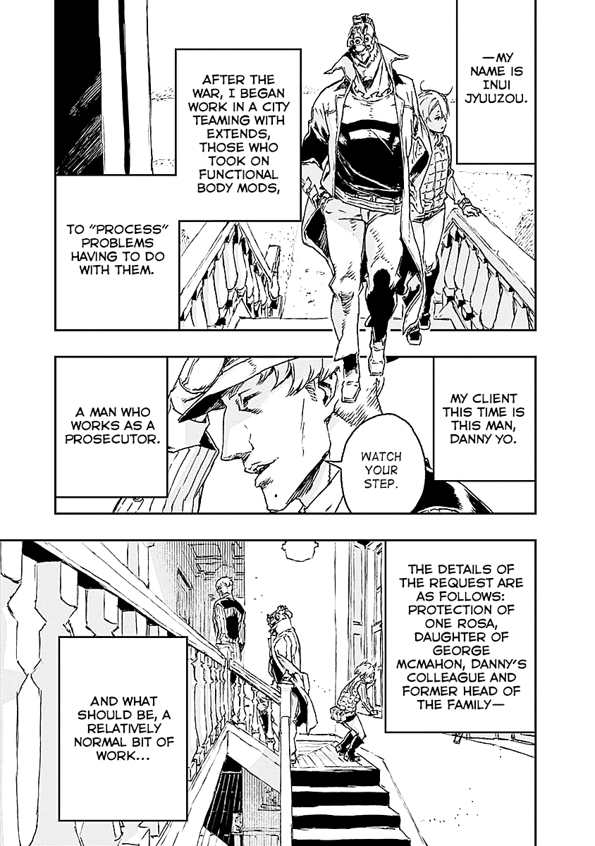 No Guns Life Chapter 20 page 19 - Chapter 20: Ghost