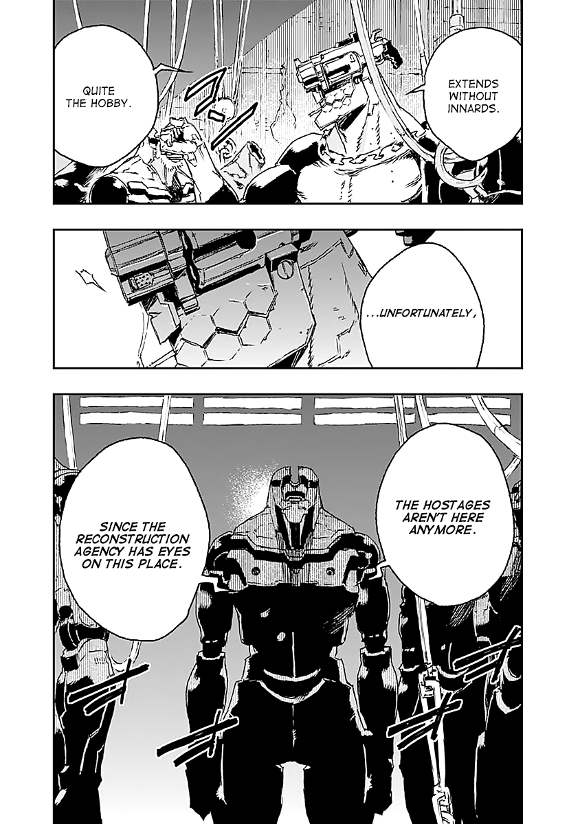 No Guns Life Chapter 24 page 14 - Chapter 24: Dismantler