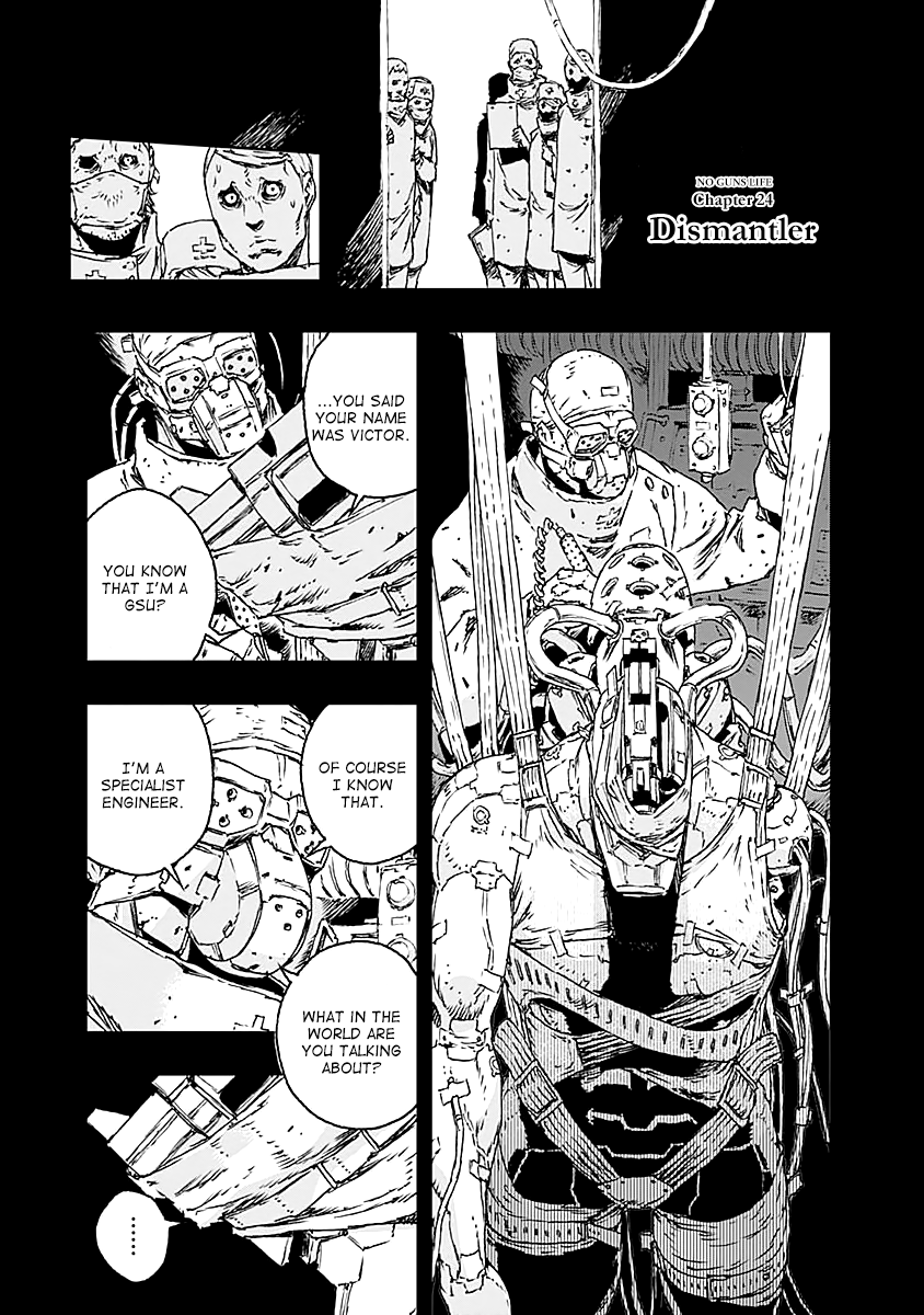 No Guns Life Chapter 24 page 2 - Chapter 24: Dismantler