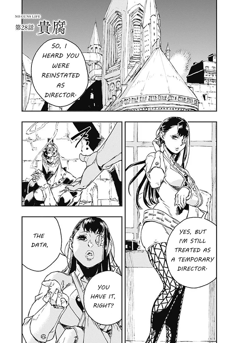 No Guns Life Chapter 28 page 2 - Chapter 28: Noble Rot