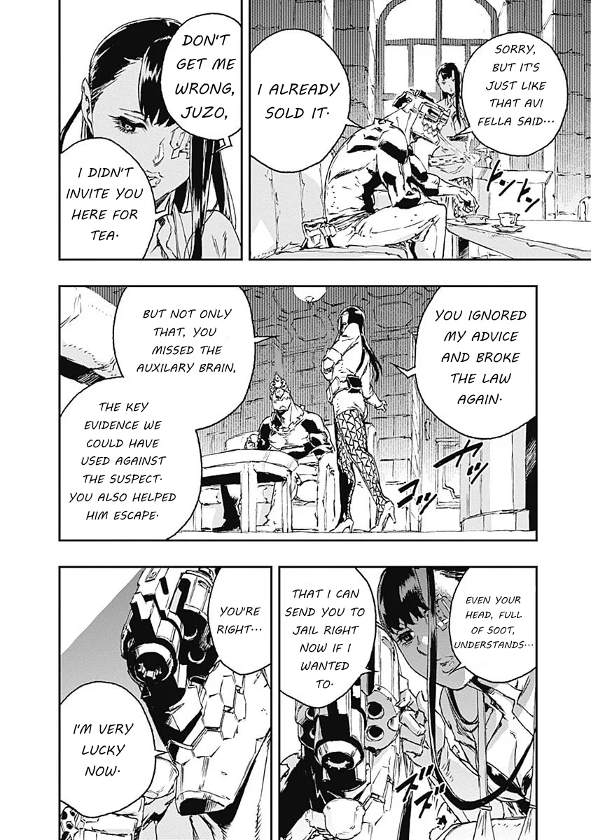 No Guns Life Chapter 28 page 3 - Chapter 28: Noble Rot