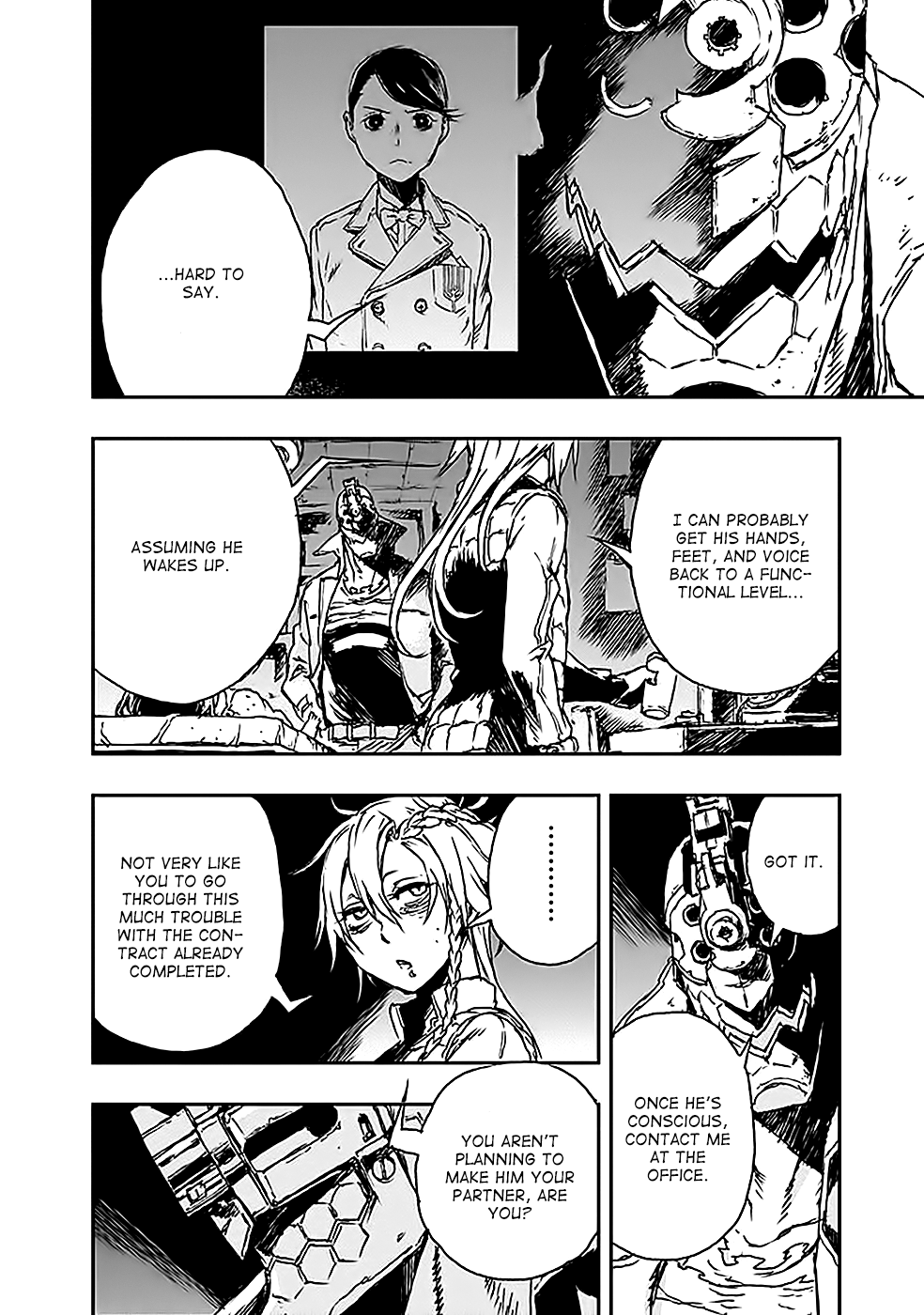 No Guns Life Chapter 3 page 14 - Chapter 3: Negotiation