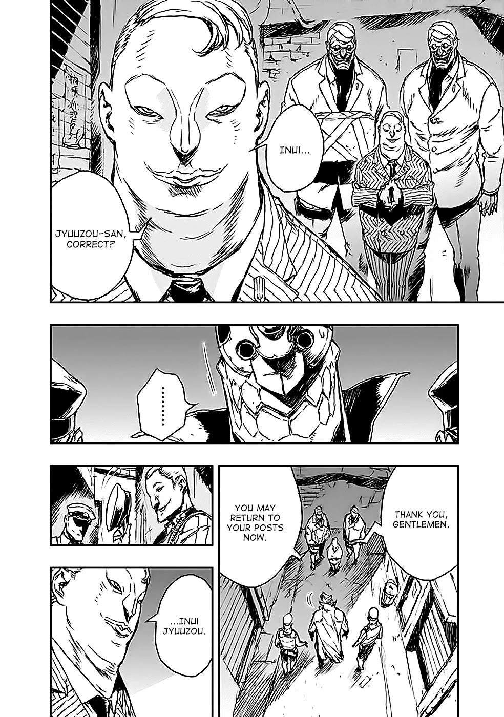 No Guns Life Chapter 3 page 22 - Chapter 3: Negotiation
