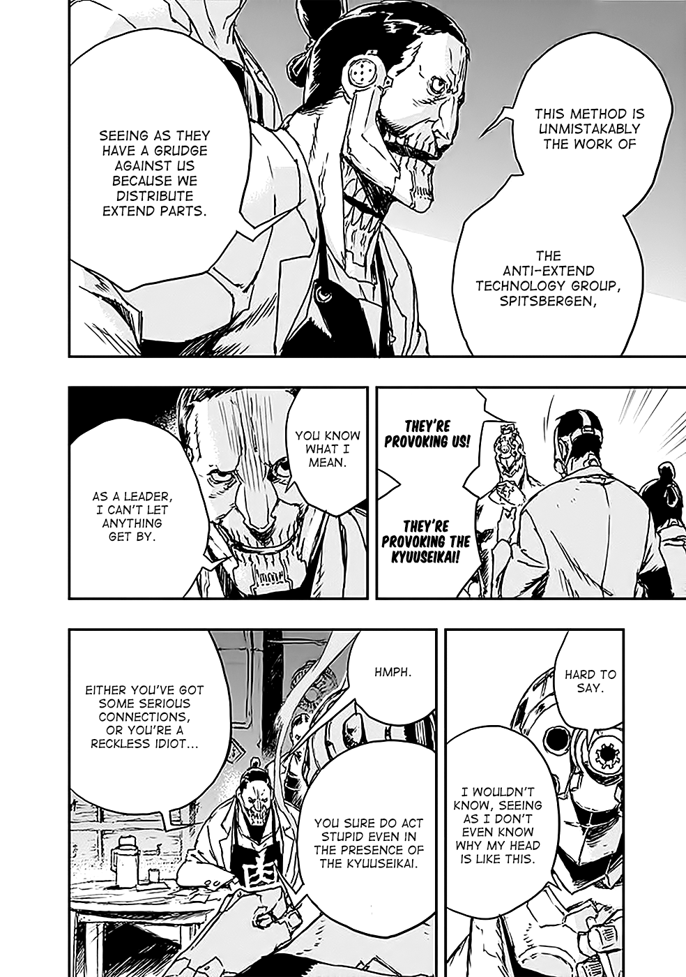 No Guns Life Chapter 4 page 10 - Chapter 4: Puppet