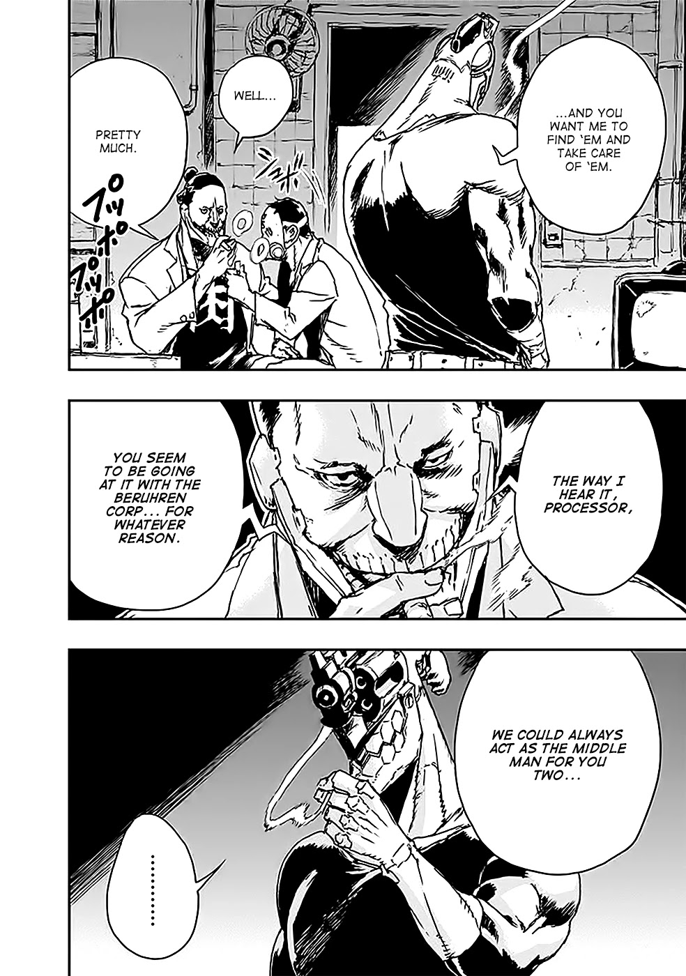 No Guns Life Chapter 4 page 12 - Chapter 4: Puppet