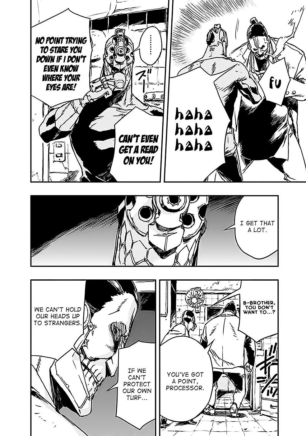 No Guns Life Chapter 4 page 16 - Chapter 4: Puppet