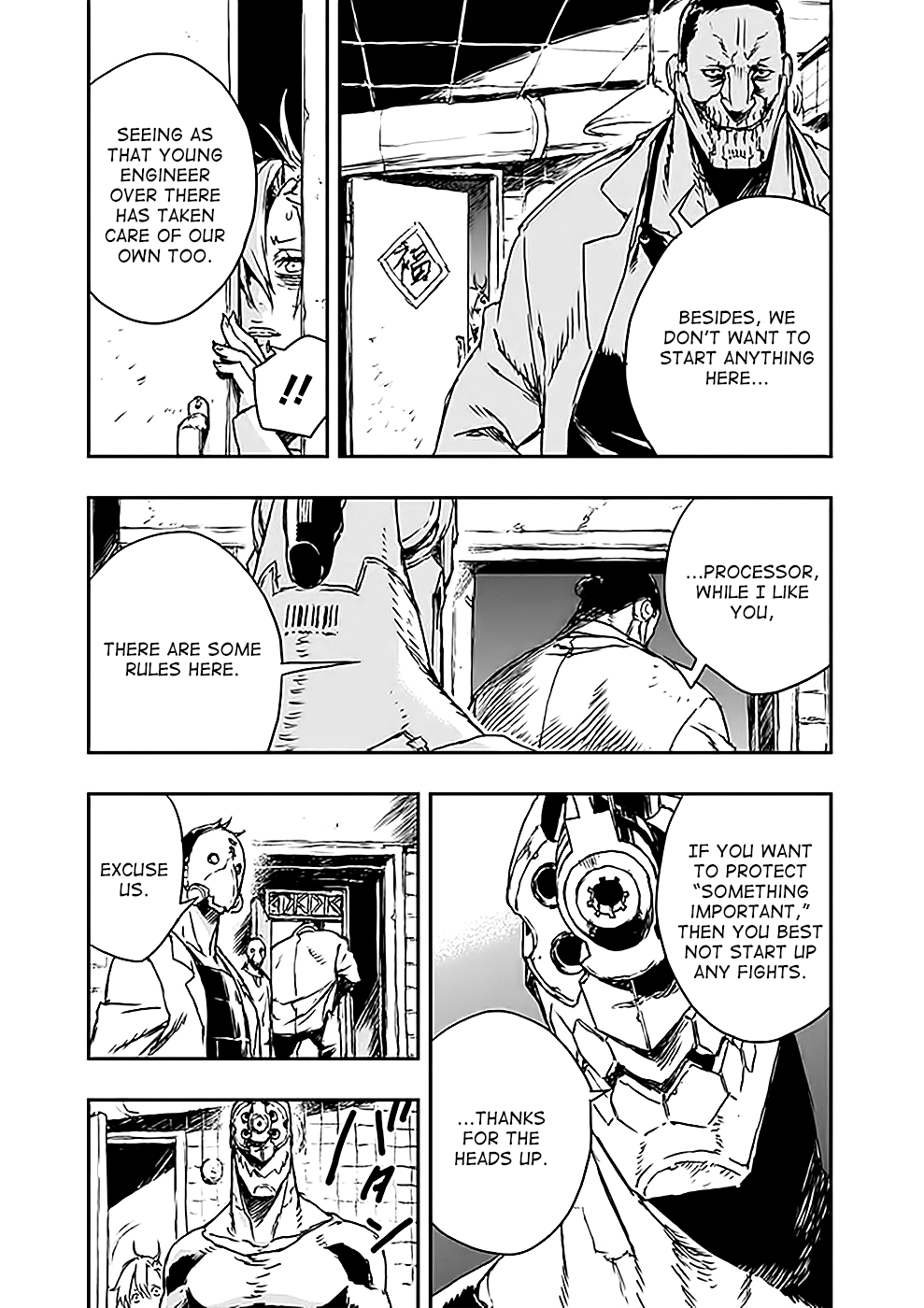No Guns Life Chapter 4 page 17 - Chapter 4: Puppet
