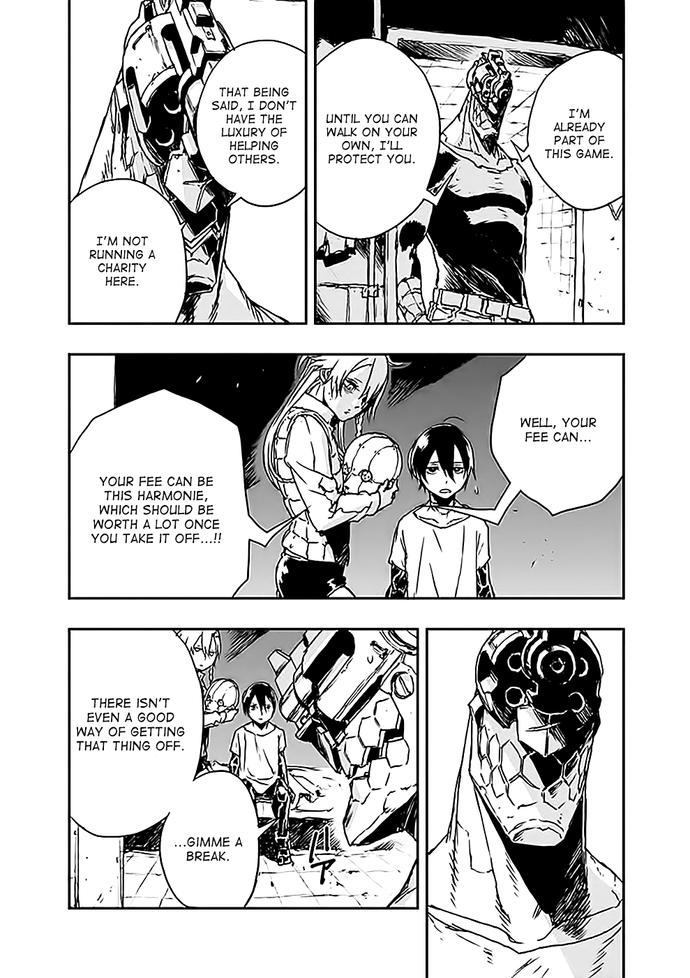 No Guns Life Chapter 4 page 24 - Chapter 4: Puppet