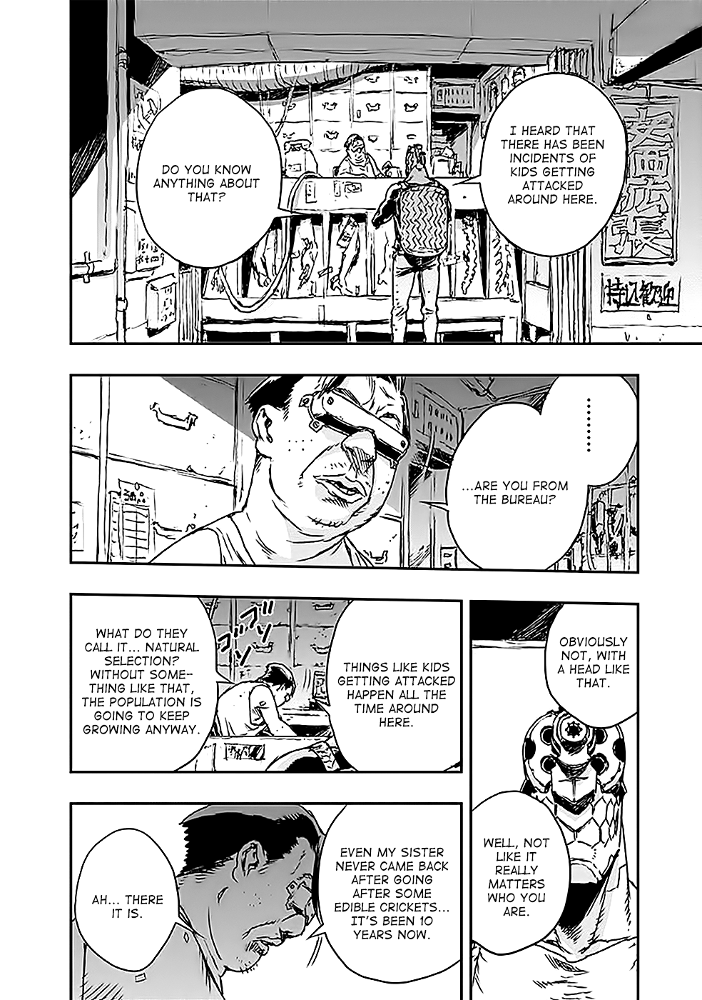 No Guns Life Chapter 4 page 32 - Chapter 4: Puppet