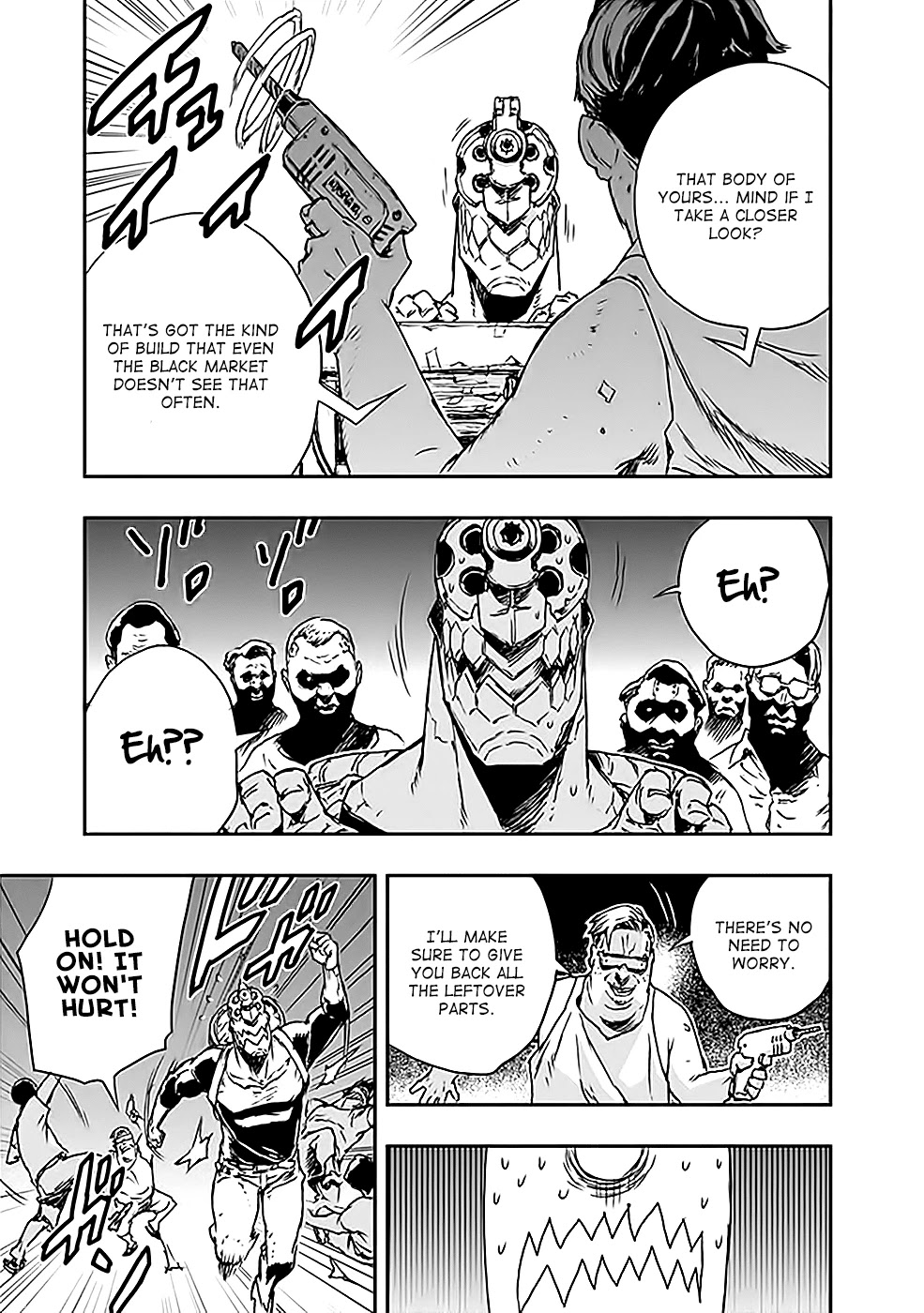 No Guns Life Chapter 4 page 33 - Chapter 4: Puppet