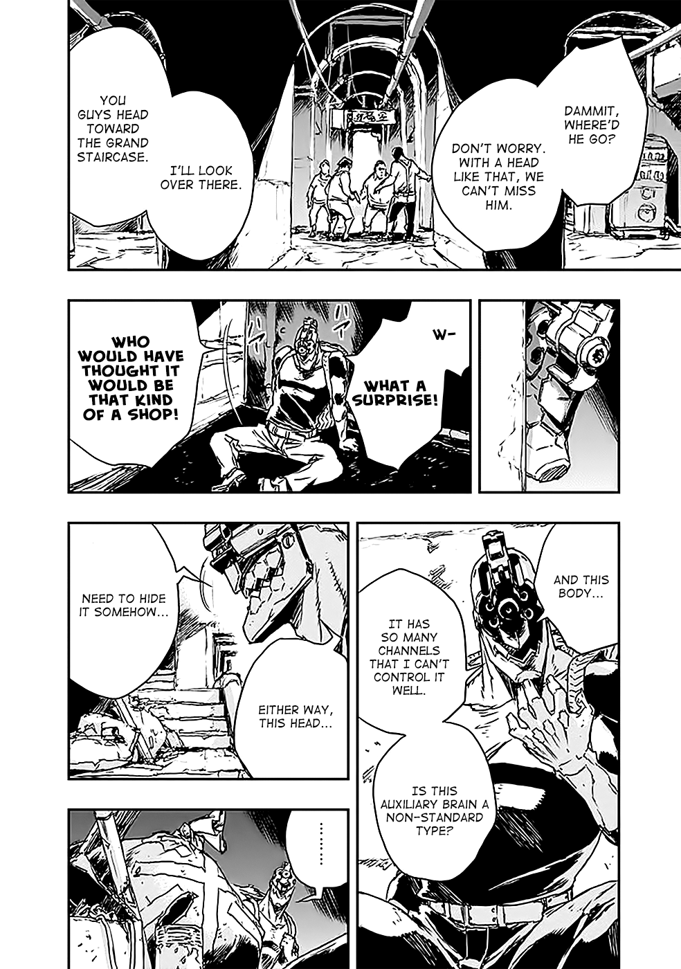 No Guns Life Chapter 4 page 34 - Chapter 4: Puppet