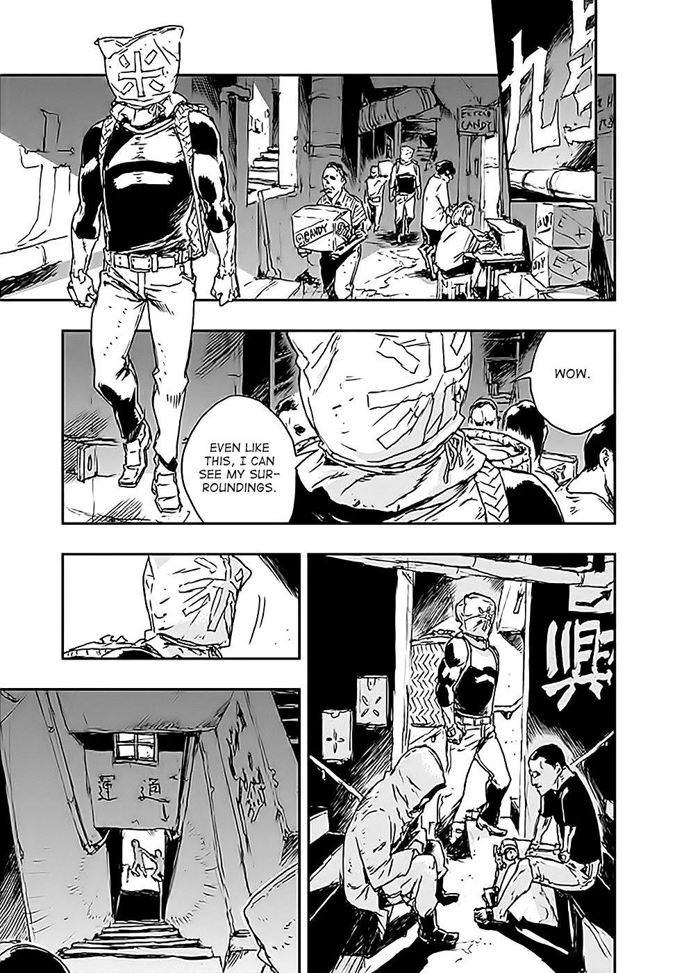 No Guns Life Chapter 4 page 35 - Chapter 4: Puppet