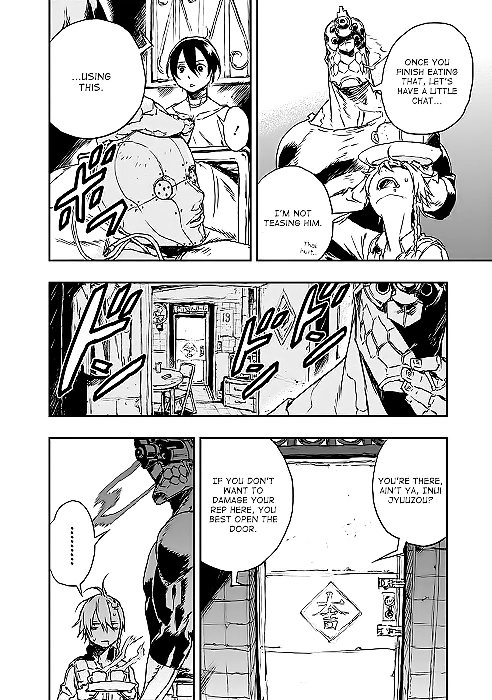 No Guns Life Chapter 4 page 6 - Chapter 4: Puppet