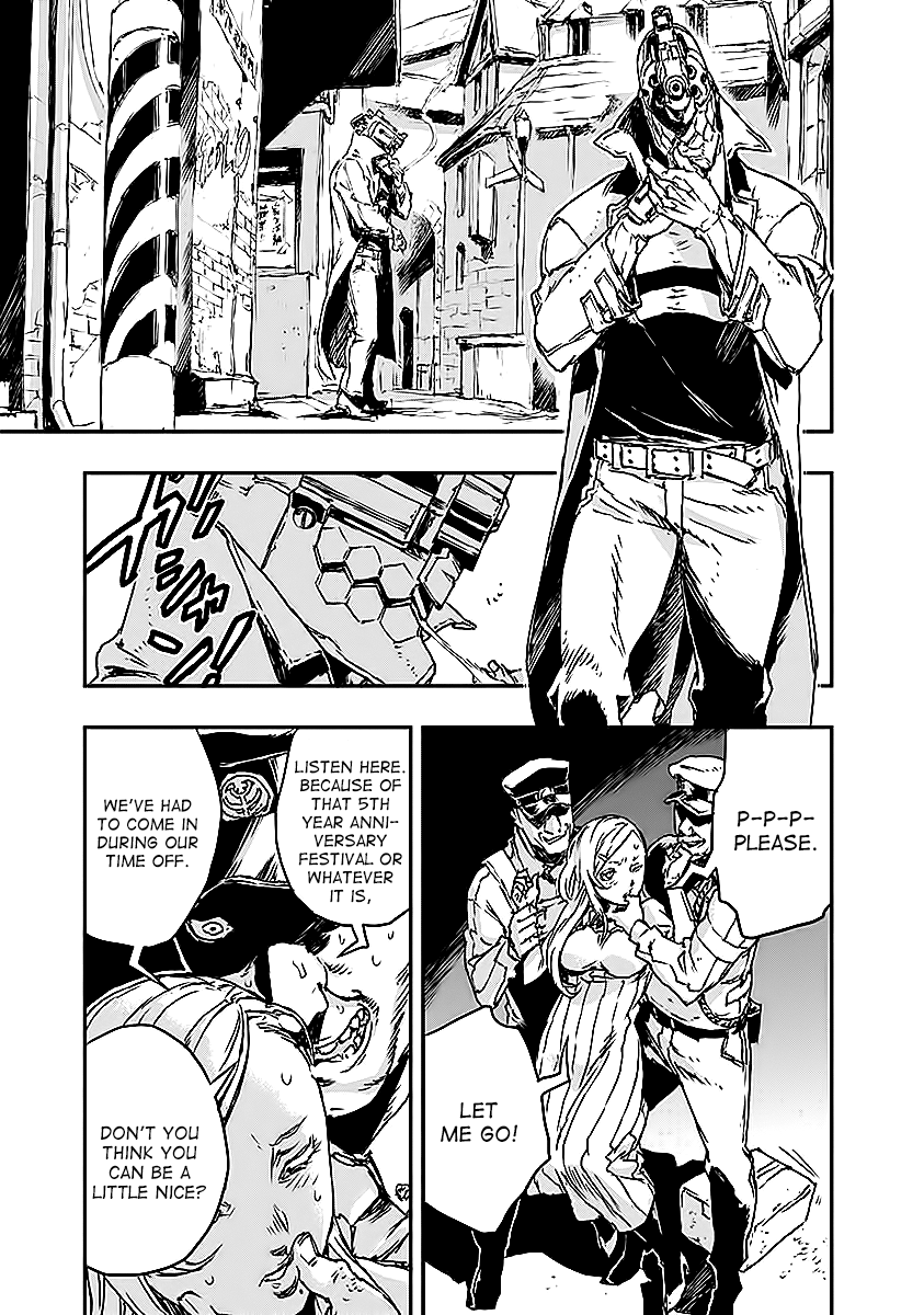 No Guns Life Chapter 7 page 18 - Chapter 7: Counter Extend Bureau