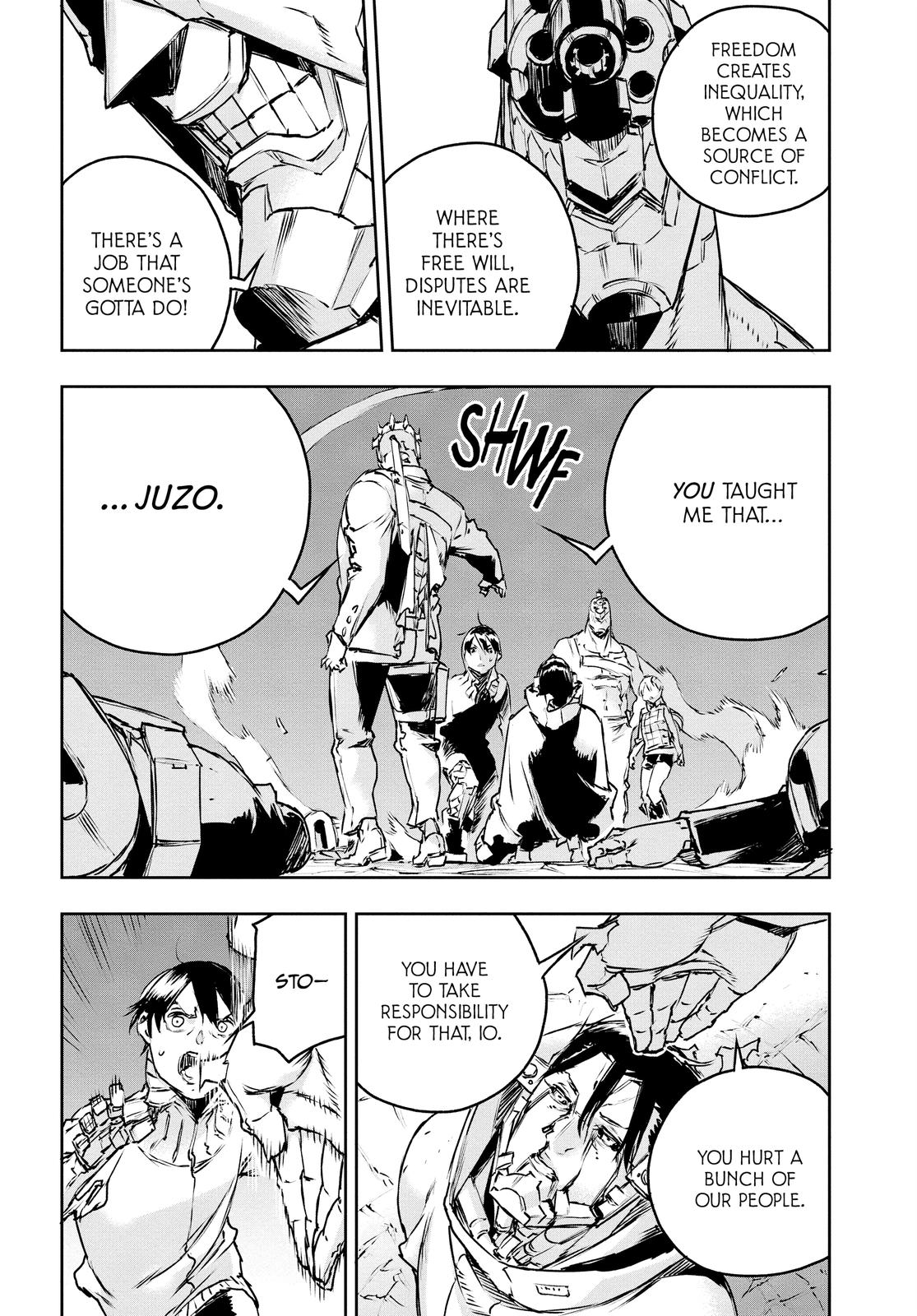 No Guns Life Chapter 72 page 16 - Chapter 72