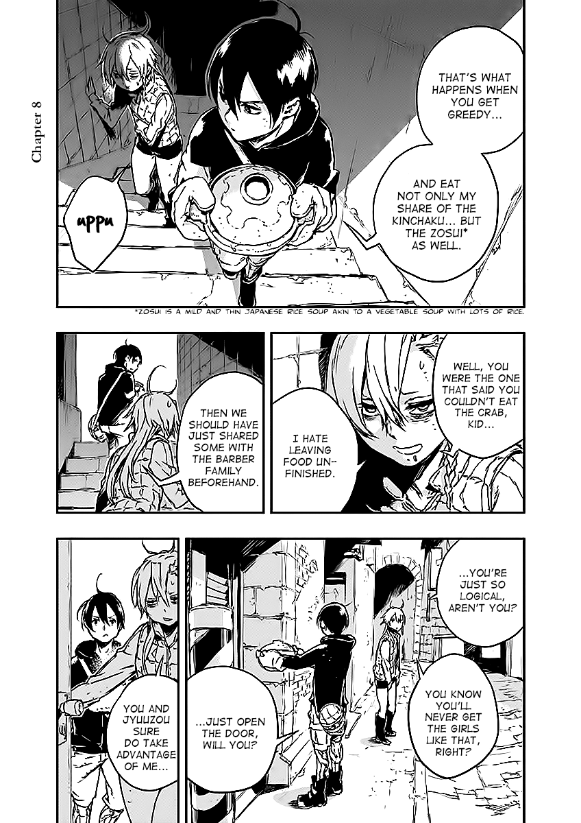 No Guns Life Chapter 8 page 1 - Chapter 8: Prisoner