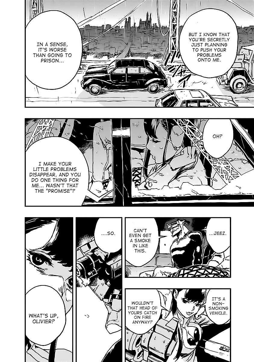 No Guns Life Chapter 8 page 12 - Chapter 8: Prisoner