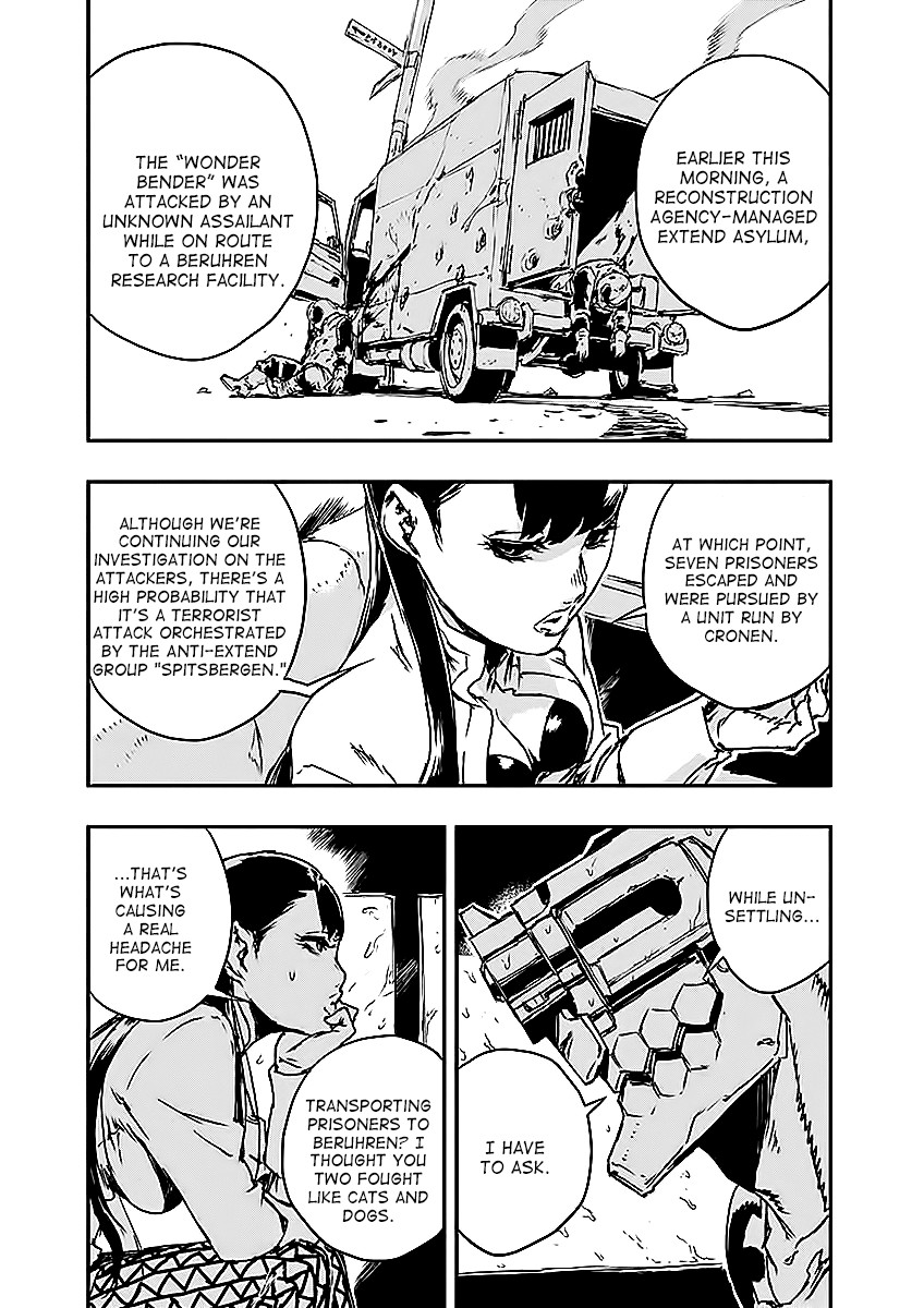 No Guns Life Chapter 8 page 13 - Chapter 8: Prisoner
