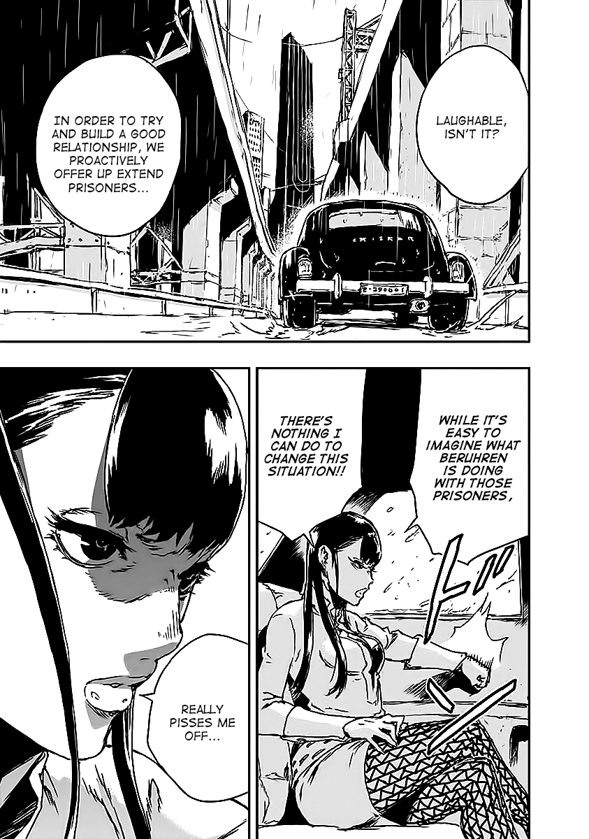 No Guns Life Chapter 8 page 15 - Chapter 8: Prisoner