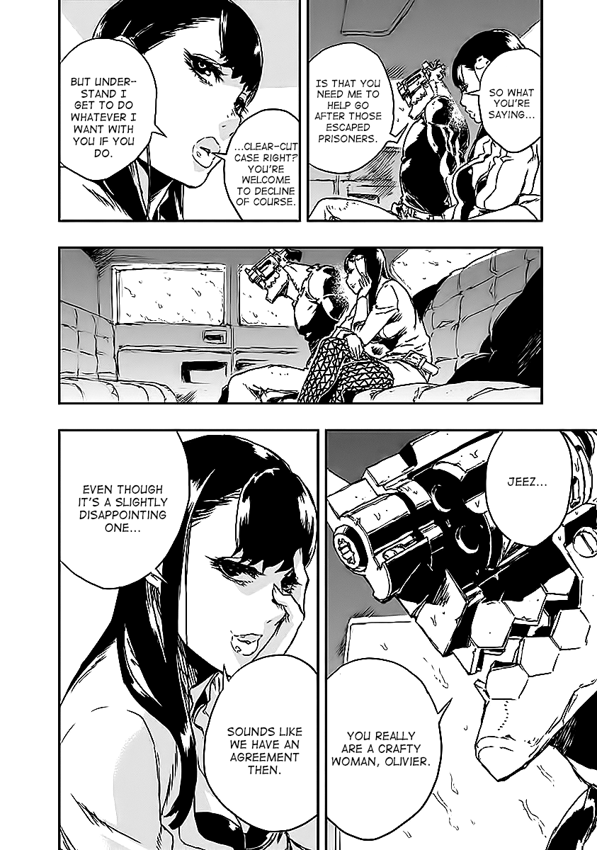 No Guns Life Chapter 8 page 16 - Chapter 8: Prisoner