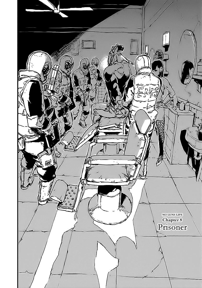 No Guns Life Chapter 8 page 2 - Chapter 8: Prisoner