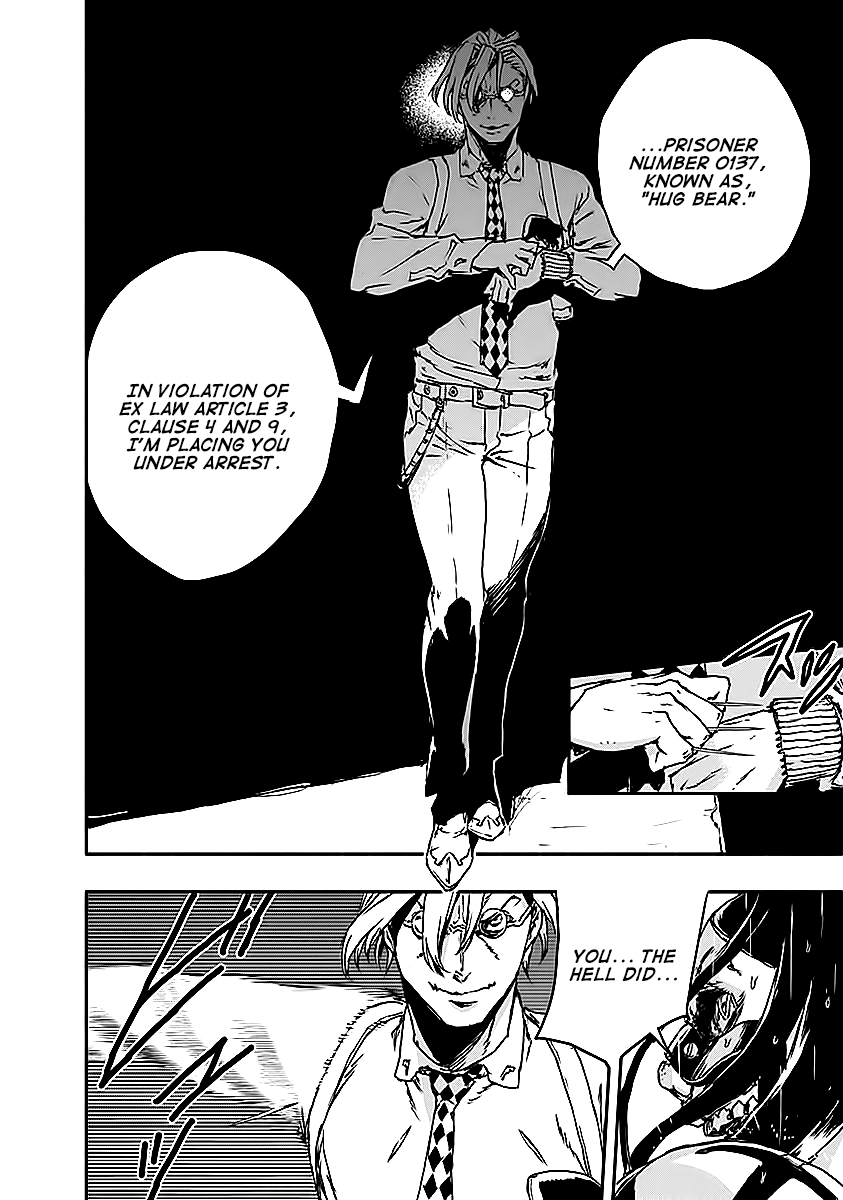 No Guns Life Chapter 8 page 28 - Chapter 8: Prisoner
