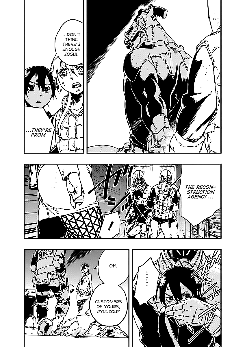 No Guns Life Chapter 8 page 3 - Chapter 8: Prisoner