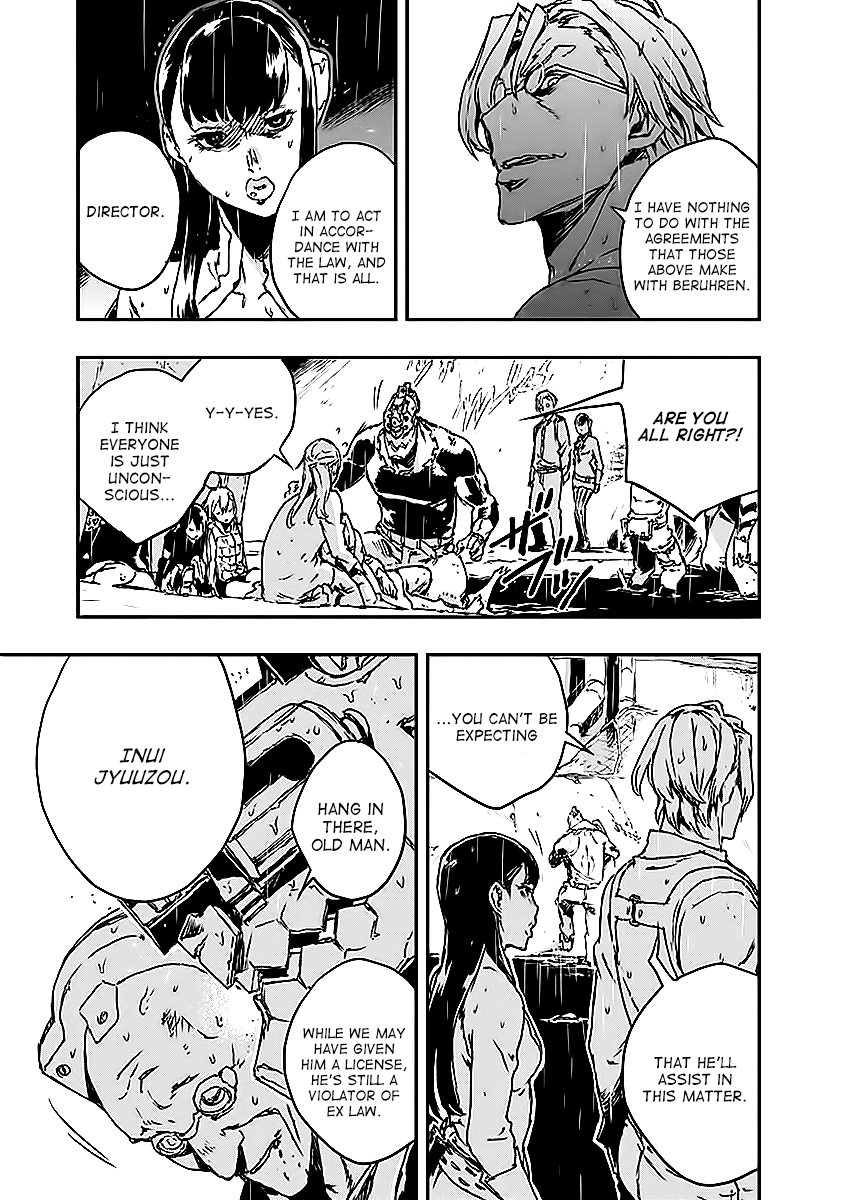 No Guns Life Chapter 8 page 31 - Chapter 8: Prisoner