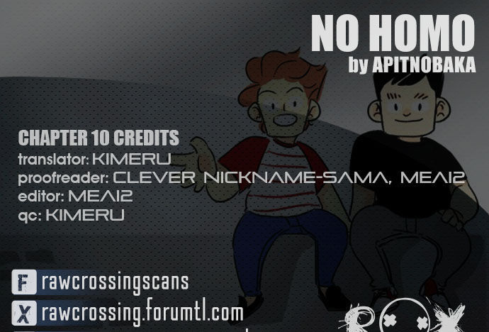 No Homo Chapter 10 page 1 - Chapter 10 : About Unrecognized Feelings...?