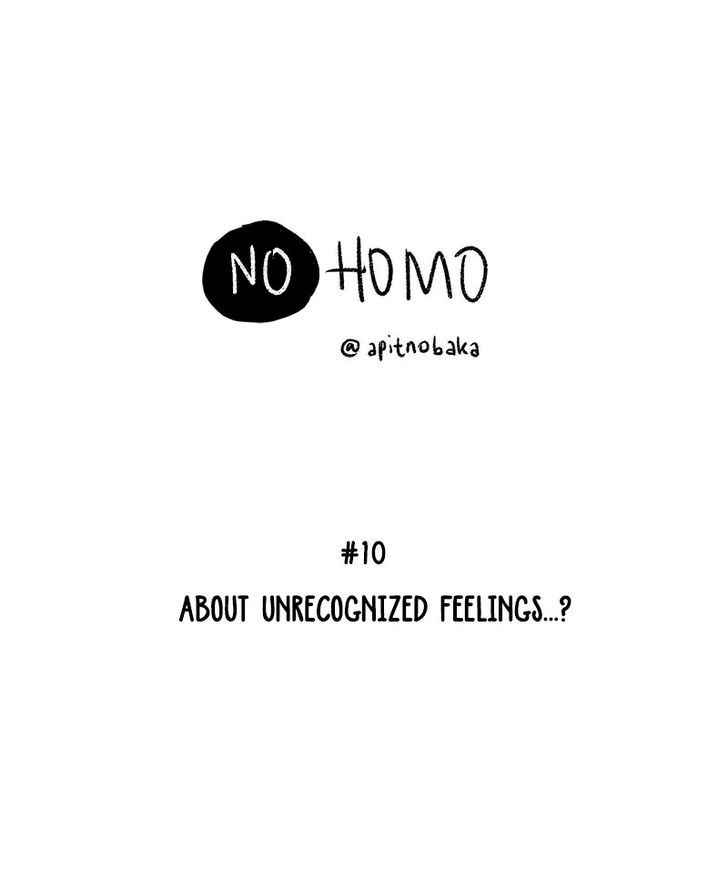 No Homo Chapter 10 page 11 - Chapter 10 : About Unrecognized Feelings...?