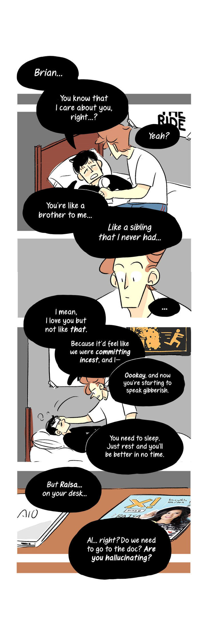 No Homo Chapter 11 page 5 - Chapter 11 : About "Love" At First Sight - Part 1