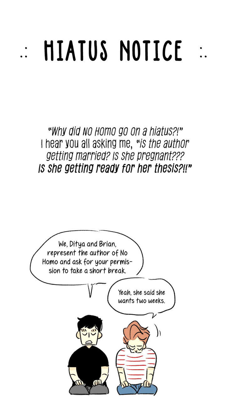 No Homo Chapter 12.1 page 4 - Chapter 12.1 : Notice