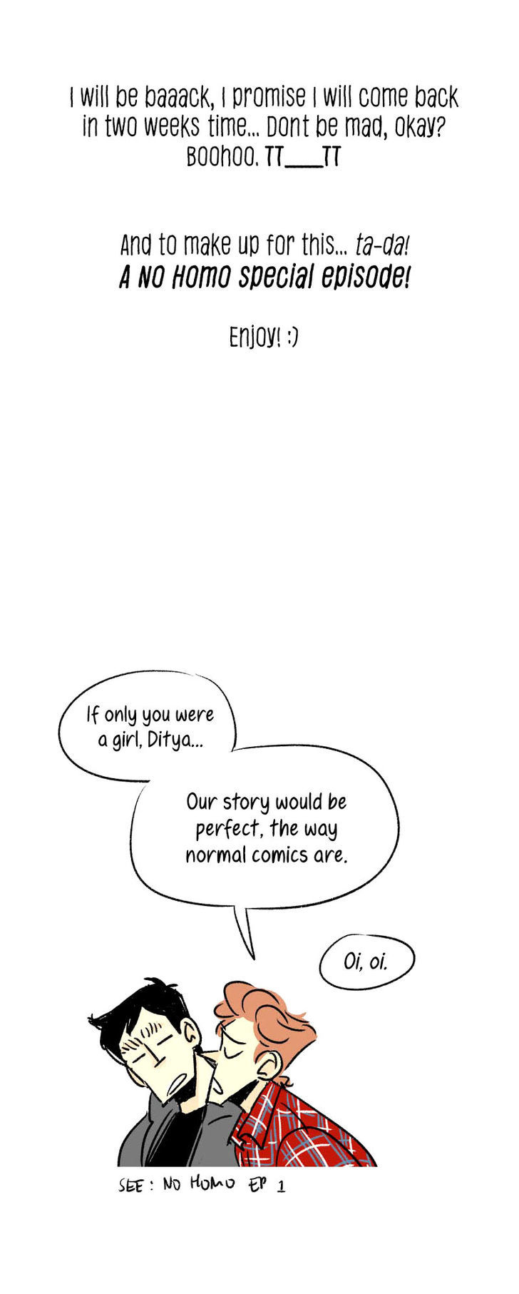 No Homo Chapter 12.1 page 7 - Chapter 12.1 : Notice