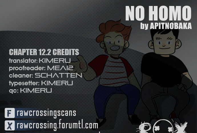 No Homo Chapter 12.2 page 1 - Chapter 12.2 : About ???????