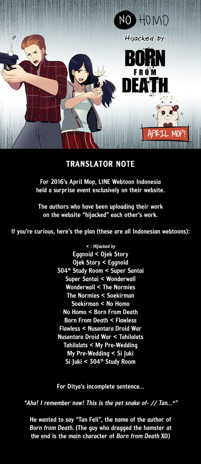 No Homo Chapter 12.2 page 22 - Chapter 12.2 : About ???????