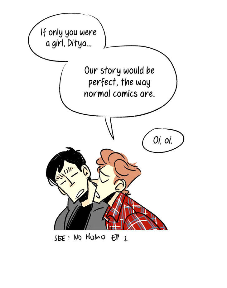 No Homo Chapter 12.3 page 8 - Chapter 12.3 : Fin - Thank You