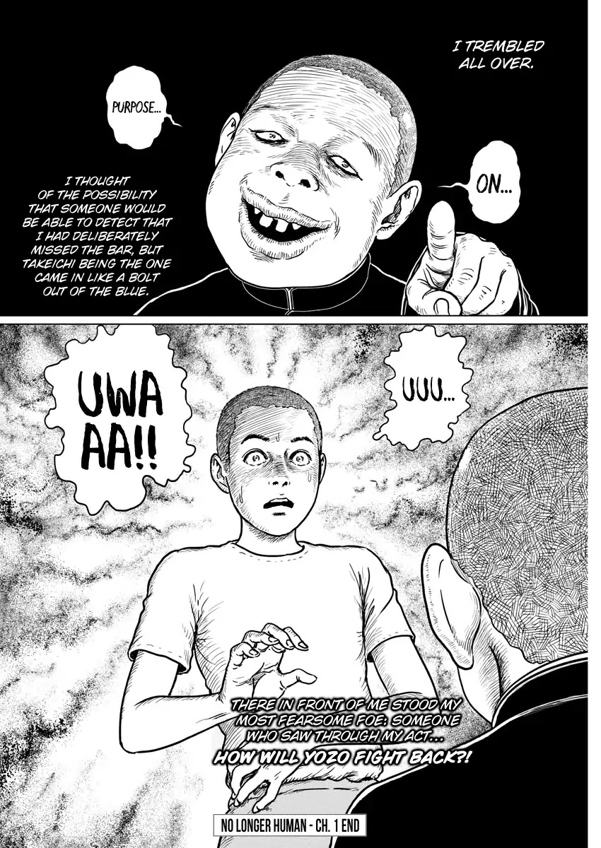 No Longer Human (Junji Itou) Chapter 1 page 42 - Chapter 1: Oba Yozo
